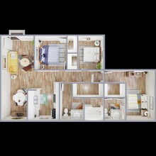 C1 - Cottonwood Park Village 571D floor plan